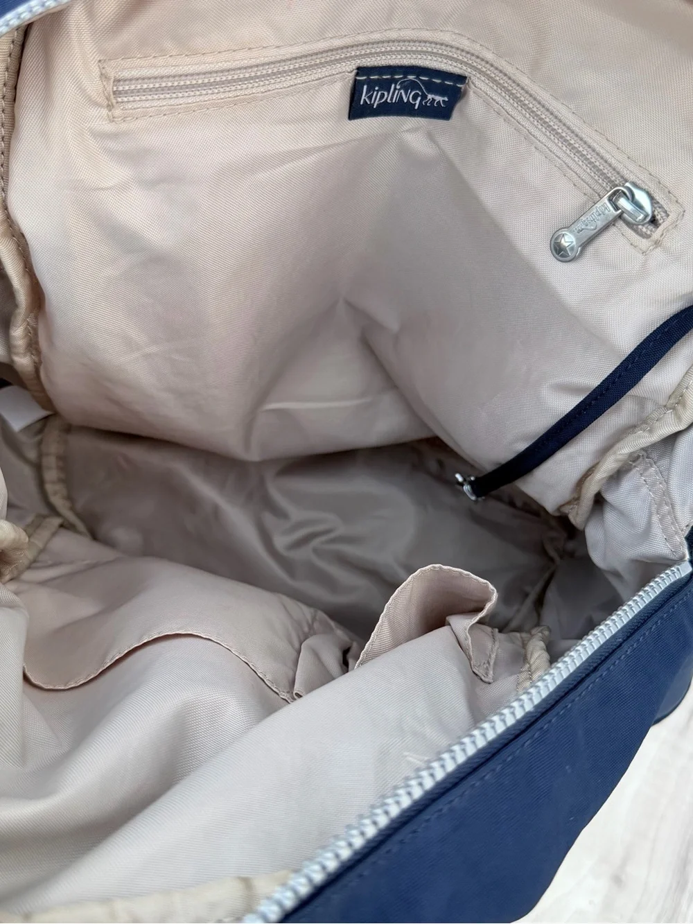Kipling City Pack Small Backpack in Blue Bleu